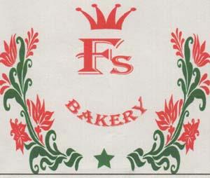 FS BAKERY (and logo) trademark logo