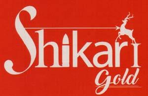 SHIKARI GOLD (and logo) trademark logo