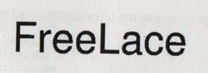 FREELACE (Stylized) (and logo) trademark logo