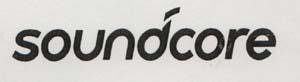 SOUNDCORE (Stylized word) (and logo) trademark logo