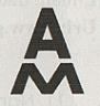 AM & DEVICE (and logo) trademark logo