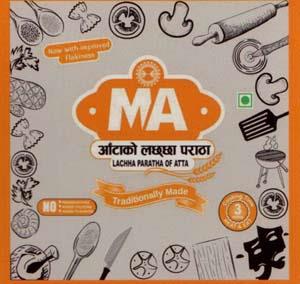 MA AANTAKO LACHHCHHA PARATHA (and logo) trademark logo