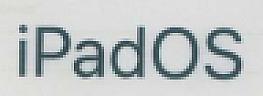iPadOS (and logo) trademark logo
