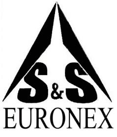 S & S EURONEX (and logo) trademark logo