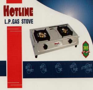 HOTLINE L.P. GAS STOVE (and logo) trademark logo