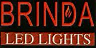 BRINDA LED LIGHTS (and logo) trademark logo