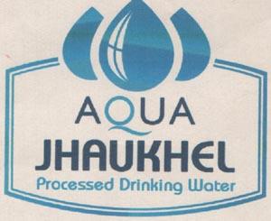 AQUA JHAUKHEL (and logo) trademark logo