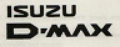 ISUZU D-MAX (and logo) trademark logo