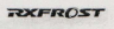 RXFROST (and logo) trademark logo