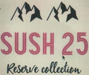 SUSH 25 (and logo) trademark logo