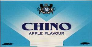 CHINO APPLE FLAVOR (and logo) trademark logo