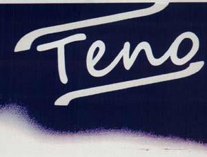 TENO (and logo) trademark logo