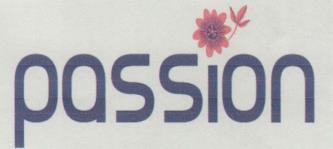 PASSION (and logo) trademark logo