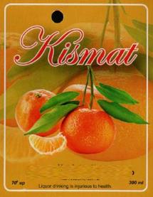 KISMAT (and logo) trademark logo