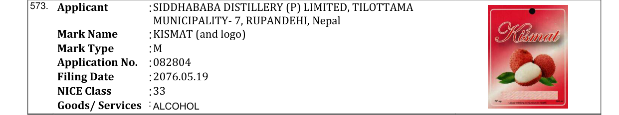 Original bulletin entry for KISMAT (and logo)