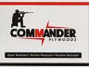 COMMANDER PLYWOODS (and logo) trademark logo