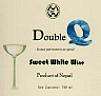 DOUBLE Q SWEET WHITE WINE (and logo) trademark logo