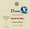 DOUBLE Q SWEET RED WINE (and logo) trademark logo