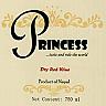 PRINCESS DRY RED WINE (and logo) trademark logo