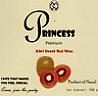 PRINCESS KIWI SWEET RED WINE (and logo) trademark logo