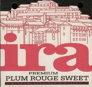 IRA PREMIUM PLUM ROUGE SWEET (and logo) trademark logo