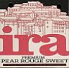 IRA PREMIUM PEAR ROUGE SWEET (and logo) trademark logo
