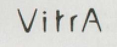 VITRA (and logo) trademark logo