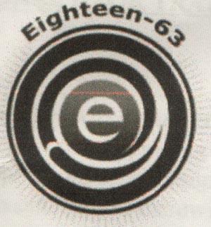 EIGHTEEN-63 (and logo) trademark logo
