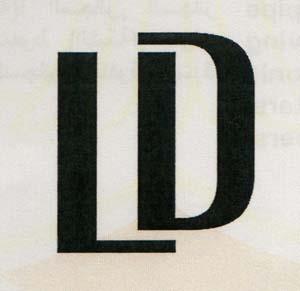 LD DEVICE V (and logo) trademark logo