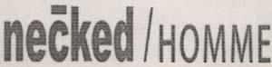 NECKED/HOMME (and logo) trademark logo