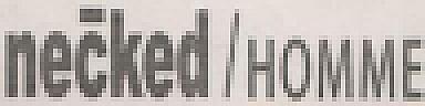 NECKED/HOMME (and logo) trademark logo