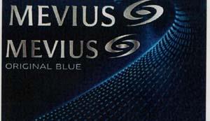 MEVIUS ORIGINAL BLUE AND DEVICE I COOR (and logo) trademark logo