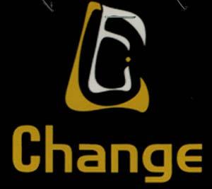 CHANGE (and logo) trademark logo