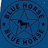 BLUE HORSE (and logo) trademark logo