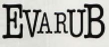 EVARUB (and logo) trademark logo
