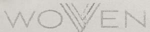 WOVEN (and logo) trademark logo
