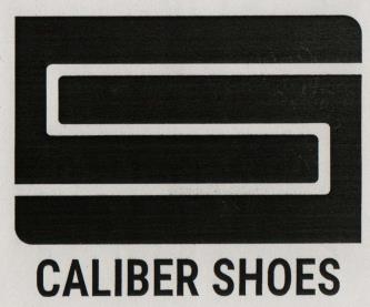 CALIBER SHOES (and logo) trademark logo