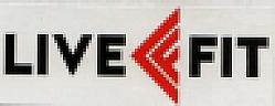LIVEFIT (and logo) trademark logo