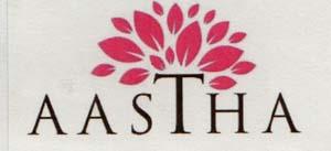 AASTHA (and logo) trademark logo