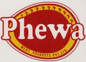 PHEWA MEAT PRODUCTS PVT. LTD. (and logo) trademark logo