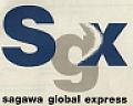 SGX/SAGAWA GLOBAL EXPRESS (and logo) trademark logo