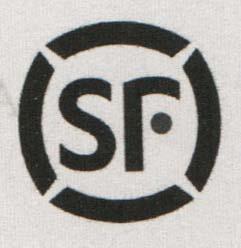 S.F. & LOGO (and logo) trademark logo