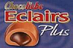 CHOCOLIEBE ECLAIRS PLUS & DEVICE (and logo) trademark logo