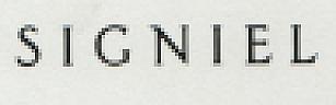 SIGNIEL (and logo) trademark logo