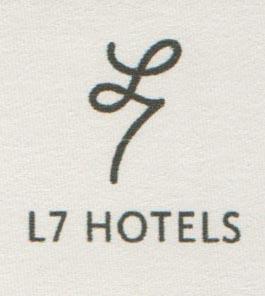 L7 HOTELS (and logo) trademark logo