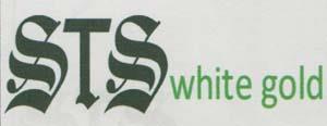 STS WHITE GOLD (and logo) trademark logo