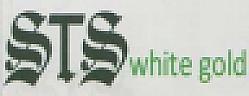STS WHITE GOLD (and logo) trademark logo