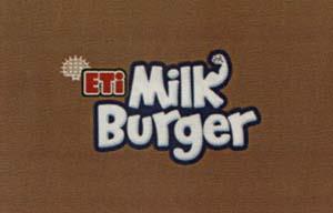 ETI MILK BURGER (and logo) trademark logo