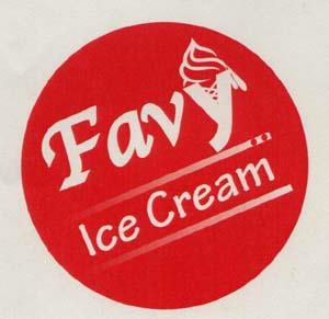 FAVY ICECREAM (and logo) trademark logo