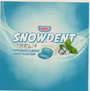 PERFECT SNOWDENT (and logo) trademark logo